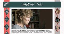 Desktop Screenshot of diamondtwig.co.uk
